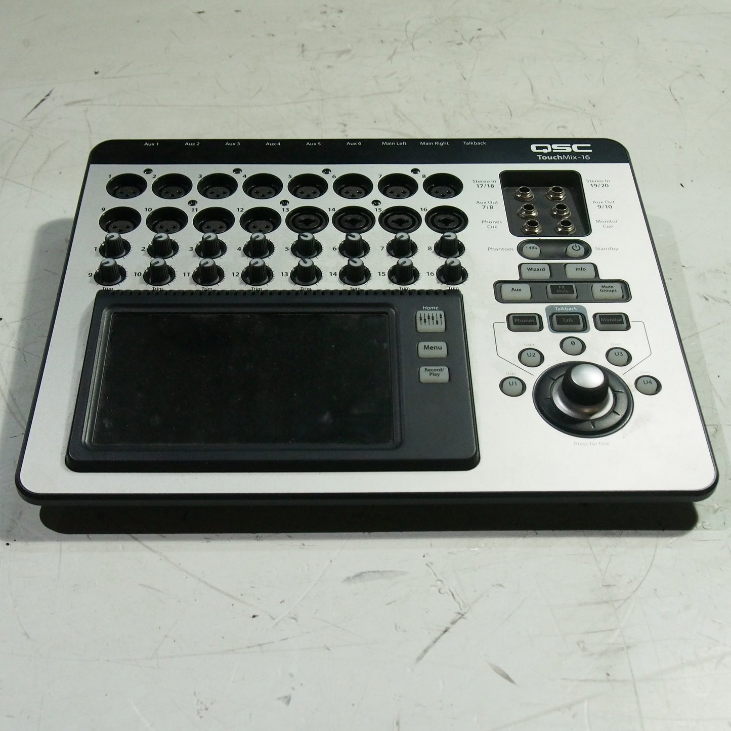 QSC TouchMix-16 Compact Digital Mixer w/Case