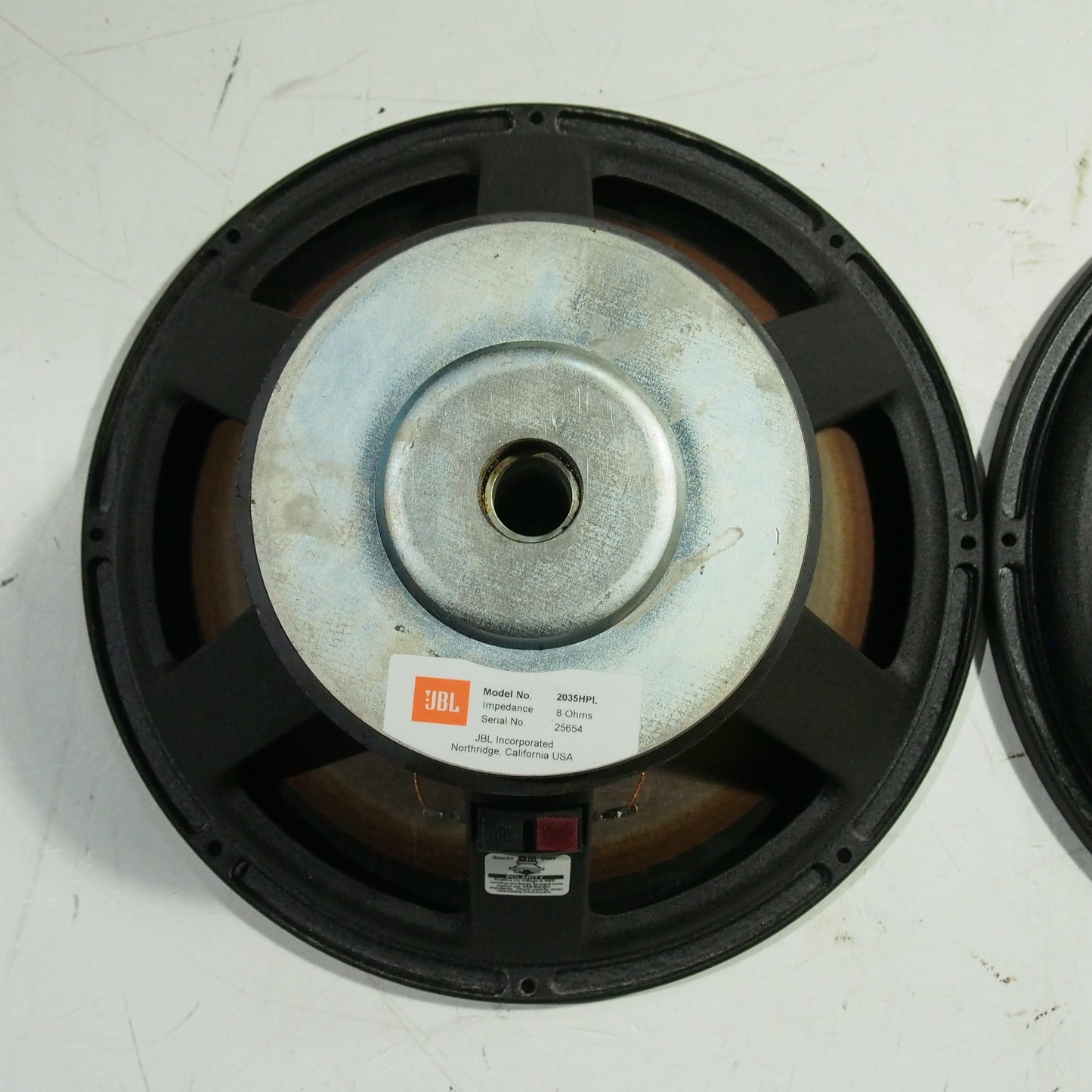 JBL 2035HPL 15" Driver 8 Ohm (1 PAIR)